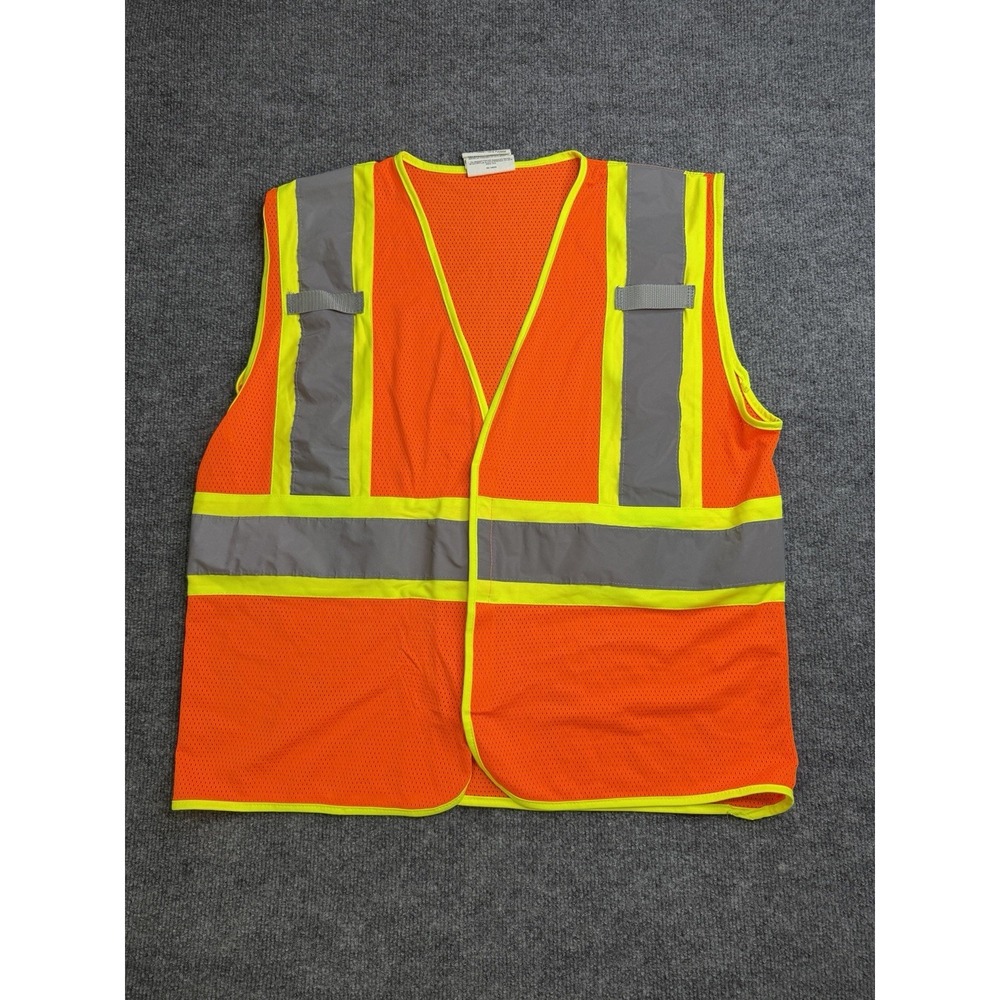 Condor Safety Vest Size M ANSI/ISEA‎ 107-2015 Reflective Cargo Construction